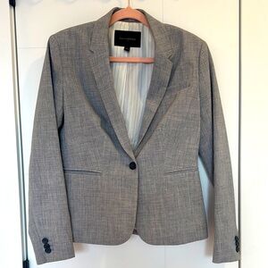 Classic Grey Suit Jacket - Banana Republic